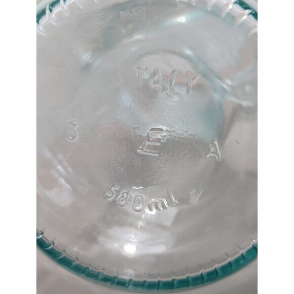 Antique Italian Vetreria Etrusca 30 VE A 580 ml Clear / Green‎ Glass Bottle. - Picture 7 of 8